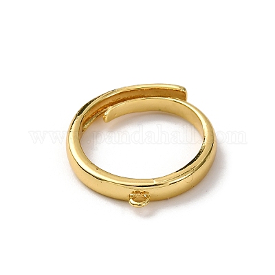 Кольцо из латуни&nbsp;KK-NH0007-13G-1