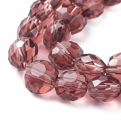 Прозрачные стеклянные бусины&nbsp;GLAA-XCP0001-08-1