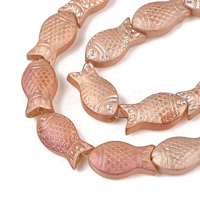 Матовые стеклянные бусины&nbsp;GLAA-T023-40C-05-1