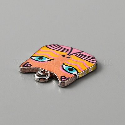 Подвески из эмали и сплава&nbsp;LS-ENAM-CJC0006-52D-1