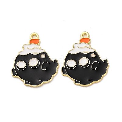Подвески из сплава хэллоуина с эмалью&nbsp;LS-STAS-I354-01G-C01-1