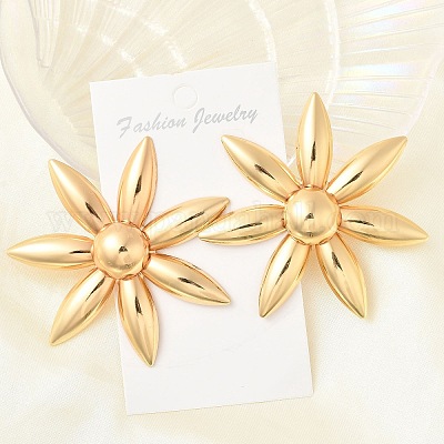 Серьги сплава&nbsp;LS-EJEW-D300-02G-01-1