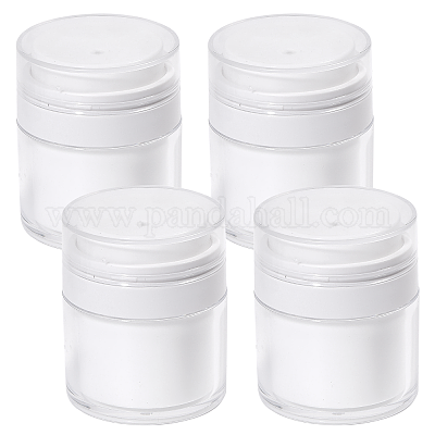 Пластиковая пустая многоразовая безвоздушная бутылка с насосом AJEW-WH0016-49A-1