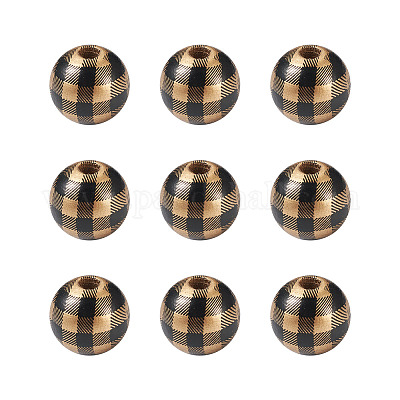 Натуральные деревянные бусы&nbsp;WOOD-TAC0010-05I-1