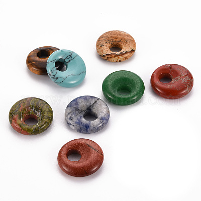 Природные и синтетические смешанные подвески драгоценных камней G-T122-67-1