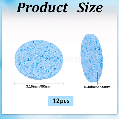 12 шт. косметические губки для лица&nbsp;MRMJ-GF0001-63B-1