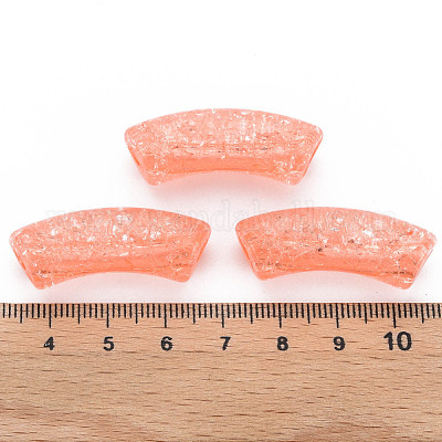 Прозрачных бусин акриловые треск CACR-S009-001B-N52-1