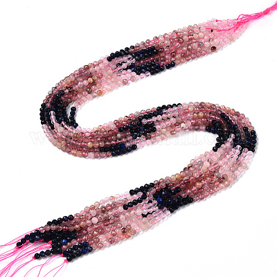 Природных драгоценных камней смешанного бисер нитей&nbsp;G-D080-A01-02-30-1