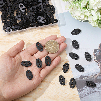 100 шт. пластиковые соединительные подвески&nbsp;KY-CA0001-58B-1