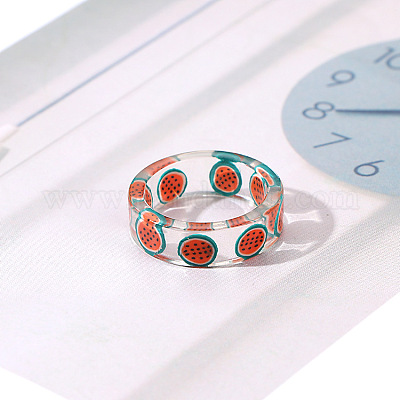 Кольца из прозрачной пластмассы&nbsp;WG0FCEE-06-1