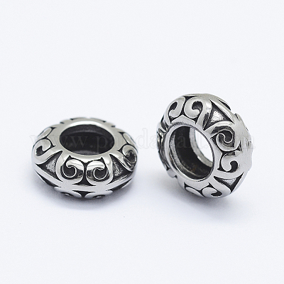 Бусины из нержавеющей стали 304&nbsp;LS-STAS-O102-12AS-1