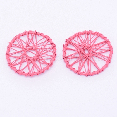 Железные подвески из обернутой проволоки&nbsp;IFIN-WH0053-41A-04-1