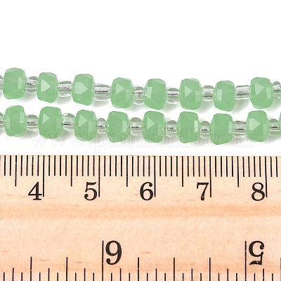 Стеклянные бусины&nbsp;GLAA-P076-01B-02-1