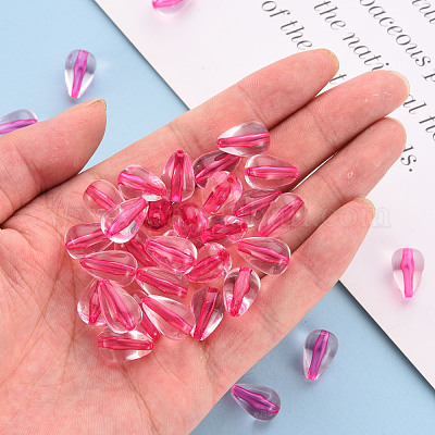 Прозрачные акриловые бусины&nbsp;TACR-S154-26A-82-1