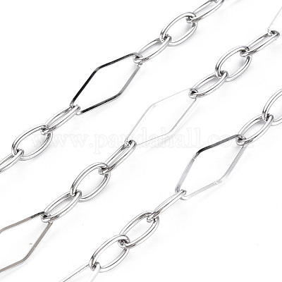 Цепи Figaro из нержавеющей стали 304 CHS-S008-013P-1