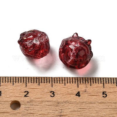 Прозрачные стеклянные бусины&nbsp;GLAA-D025-05J-1