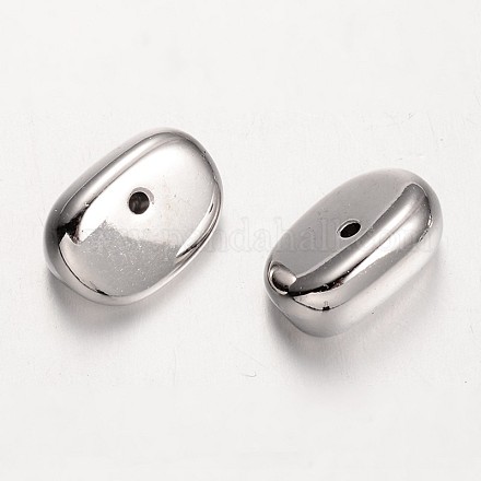 Овальные пластиковые бусины ccb CCB-J033-04P-1