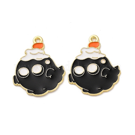 Подвески из сплава хэллоуина с эмалью&nbsp;LS-STAS-I354-01G-C01-1