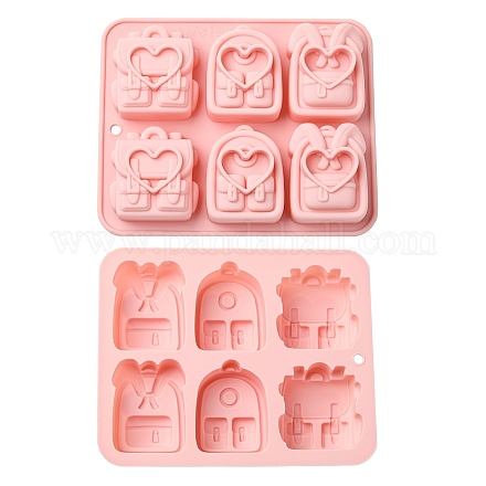 2шт. силиконовые Молды в форме рюкзака&nbsp;ST-CJ0043-002-1