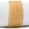 Transparent Glass Beads Strands, Faceted, Round, Yellow, 2mm, Hole: 0.5mm, about 158pcs/strand, 14 inch