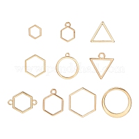 Подвески и звенья с открытой спиной из сплава&nbsp;PALLOY-YWC0002-01LG