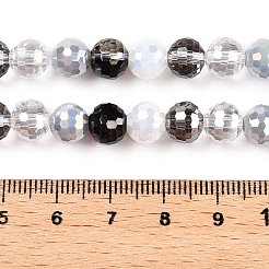 Гальванические стеклянные бусины&nbsp;X-GLAA-Z006-01E