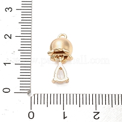 Латунные микро проложить кубического циркония подвески&nbsp;LS-KK-D427-01G