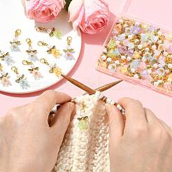 70 шт. 7 стильных подвесных украшений из акрила и сплава&nbsp;HJEW-FS00066