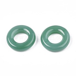 Кольца из имитации нефритового стекла&nbsp;GLAA-S054-35B-A01