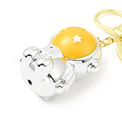 Акриловый брелок с подвеской в виде космонавта&nbsp;KEYC-G052-07LG-05