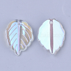 Прозрачные стеклянные подвески&nbsp;GLAA-S054-006C-01