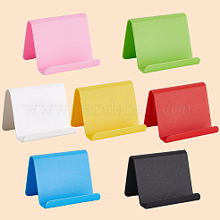 7 шт. двухцветные акриловые держатели для мобильных телефонов&nbsp;AJEW-CP0006-88