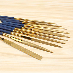 Набор алмазных напильников из углеродистой стали&nbsp;WOCR-PW0001-319A