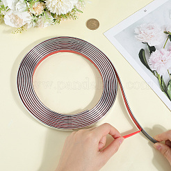 Самоклеящаяся ПВХ-накладка на молдинг салона автомобиля&nbsp;AJEW-WH20020-082B-03