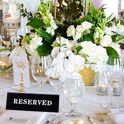 Акриловый зарезервированный стол палатка знак&nbsp;LS-AJEW-WH0251-39