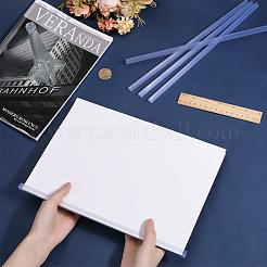 Прозрачный пластиковый органайзер для папок с выдвижной перекладиной&nbsp;FIND-WH0290-06B