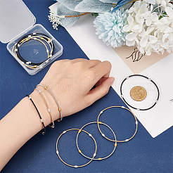 12 прядь 3 цвета пружинные браслеты&nbsp;TWIR-BC0001-55