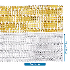 16 ряд пластиковая алмазная сетка обернуть рулон горный хрусталь хрустальная лента торт свадебные украшения&nbsp;DIY-TA0008-45
