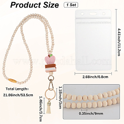 Ремни для сумок из дерева&nbsp;AJEW-WH20072-29B