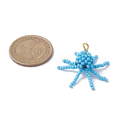 Подвески в виде осьминога из стеклянных бусин&nbsp;PALLOY-MZ01104