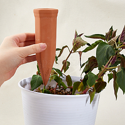 Водосборник из красной керамики&nbsp;AJEW-WH0816-300