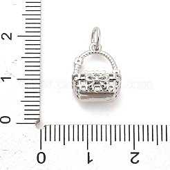 Латунные микро проложить кубического циркония подвески&nbsp;KK-H527-19P