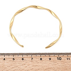 Браслеты-манжеты из нержавеющей стали 304 для женщин&nbsp;BJEW-G776-02G