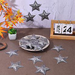 20 шт. железные звездные украшения&nbsp;AJEW-GF0012-61A
