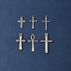 6 шт. 6 стиля подвески из нержавеющей стали 304 STAS-FS0001-64