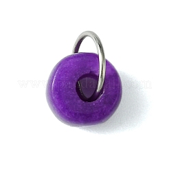 Подвески-колонны из натурального белого нефрита&nbsp;PALLOY-JF02760