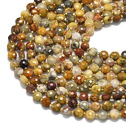 Природные сумасшедший агат бисер нитей&nbsp;G-K389-B71-01