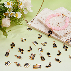 48шт 8 стиля подвески из сплава с эмалью&nbsp;FIND-DC0007-91