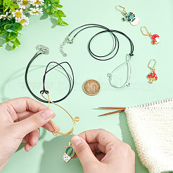 Алюминиевые ожерелья с подвесками&nbsp;NJEW-NB00003