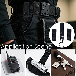 Тактические ремни с широкими петлями из нейлона&nbsp;DIY-CP0013-40